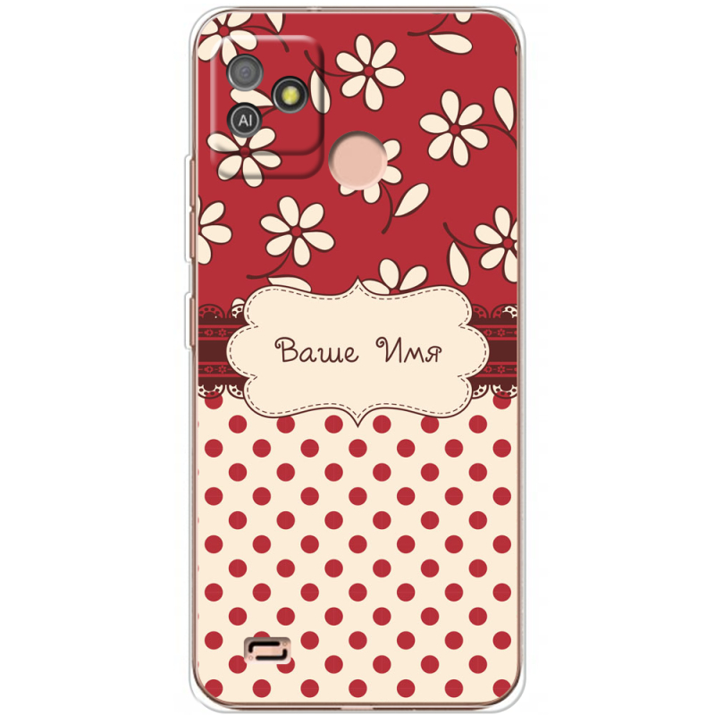 Чехол BoxFace Tecno POP 5 GO Именной Polka Dots