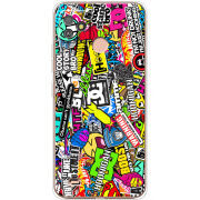 Чехол BoxFace Tecno POP 5 GO Multicolored Inscriptions