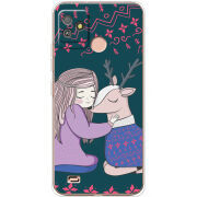 Чехол BoxFace Tecno POP 5 GO Girl and deer