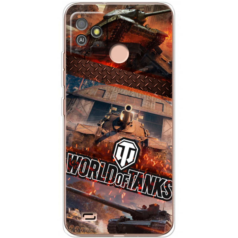 Чехол BoxFace Tecno POP 5 GO World Of Tanks