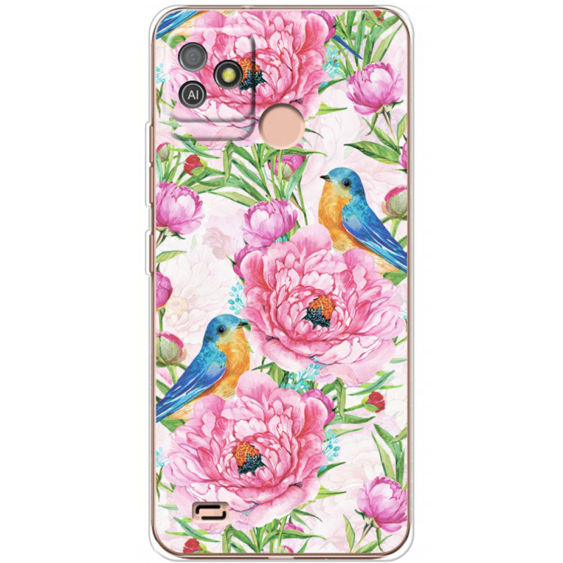 Чехол BoxFace Tecno POP 5 GO Birds and Flowers