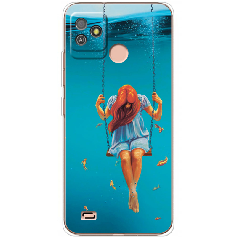 Чехол BoxFace Tecno POP 5 GO Girl In The Sea