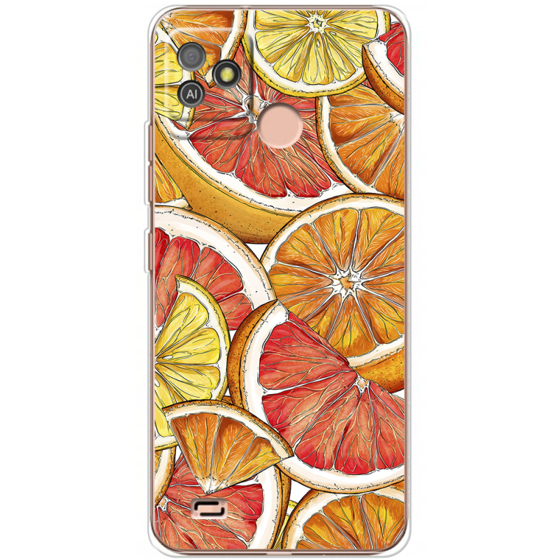 Чехол BoxFace Tecno POP 5 GO Citrus Pattern