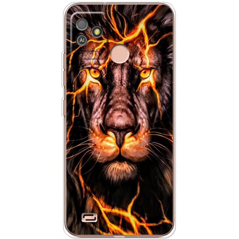 Чехол BoxFace Tecno POP 5 GO Fire Lion