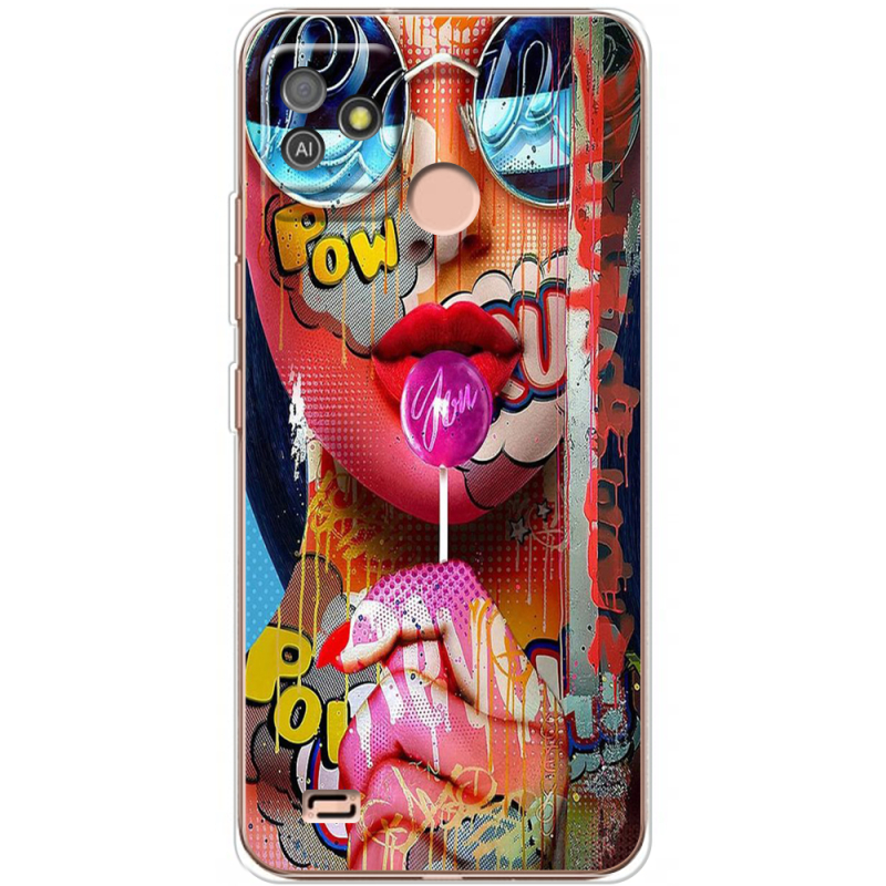 Чехол BoxFace Tecno POP 5 GO Colorful Girl