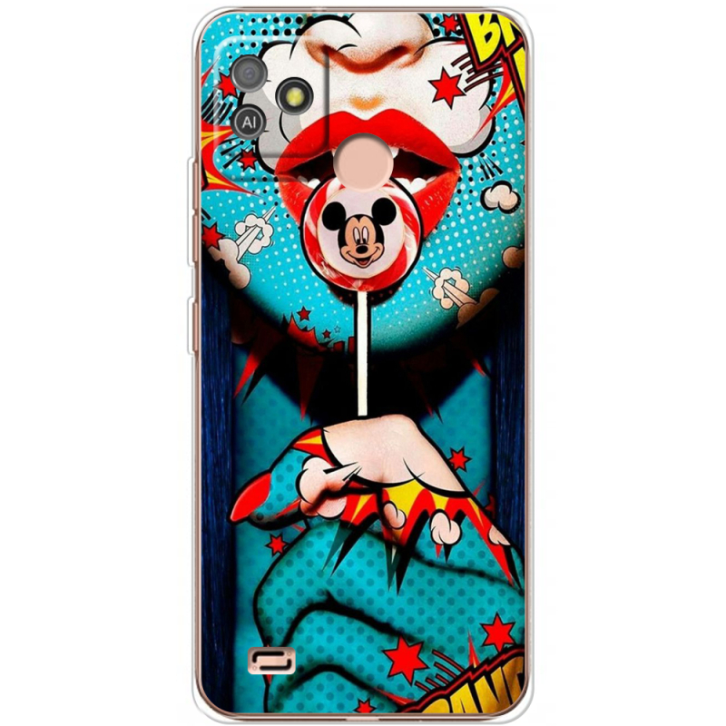 Чехол BoxFace Tecno POP 5 GO Girl Pop Art