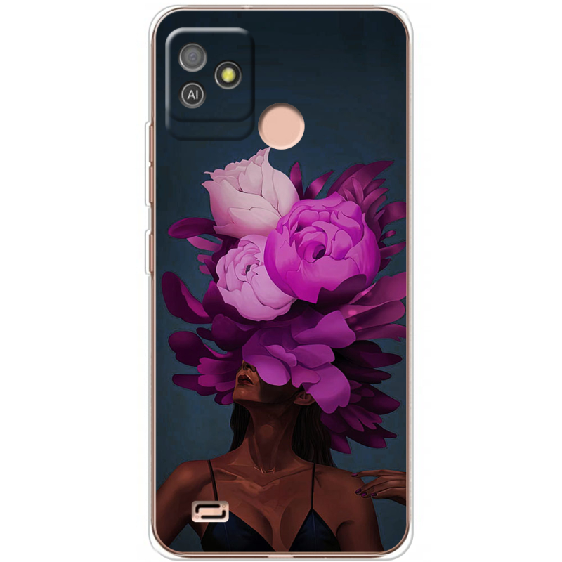 Чехол BoxFace Tecno POP 5 GO Exquisite Purple Flowers