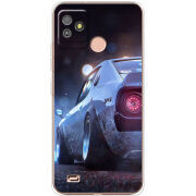 Чехол BoxFace Tecno POP 5 GO Silver Car