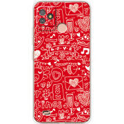 Чехол BoxFace Tecno POP 5 GO Happy Valentines