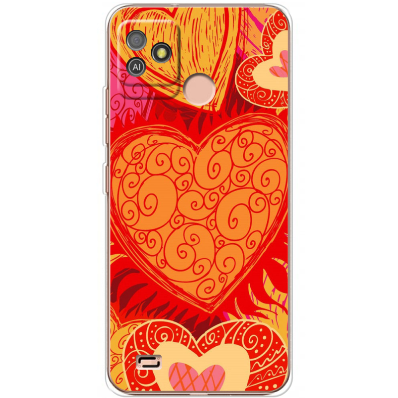 Чехол BoxFace Tecno POP 5 GO Warm Hearts