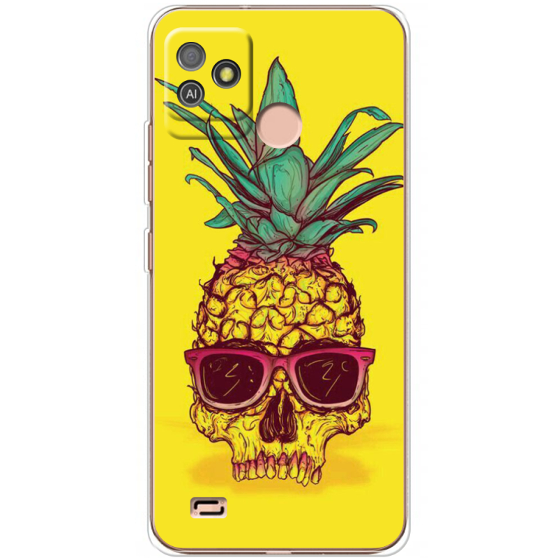 Чехол BoxFace Tecno POP 5 GO Pineapple Skull