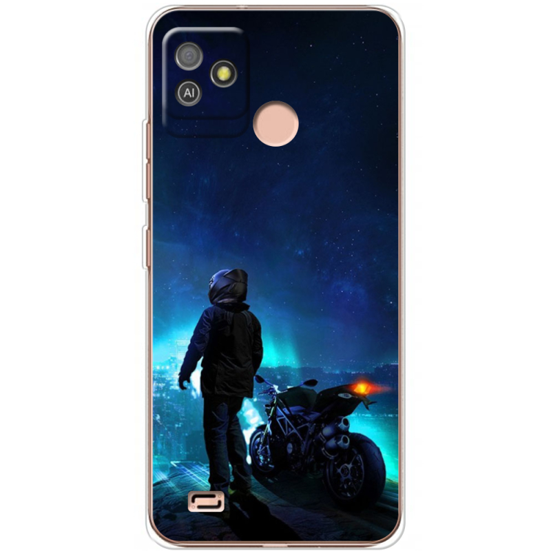 Чехол BoxFace Tecno POP 5 GO Motorcyclist