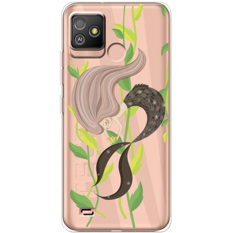 Прозрачный чехол BoxFace Tecno POP 5 GO Cute Mermaid