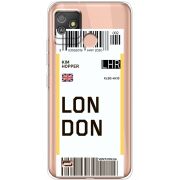 Прозрачный чехол BoxFace Tecno POP 5 GO Ticket London