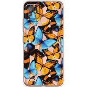 Прозрачный чехол BoxFace Tecno POP 5 GO Butterfly Morpho