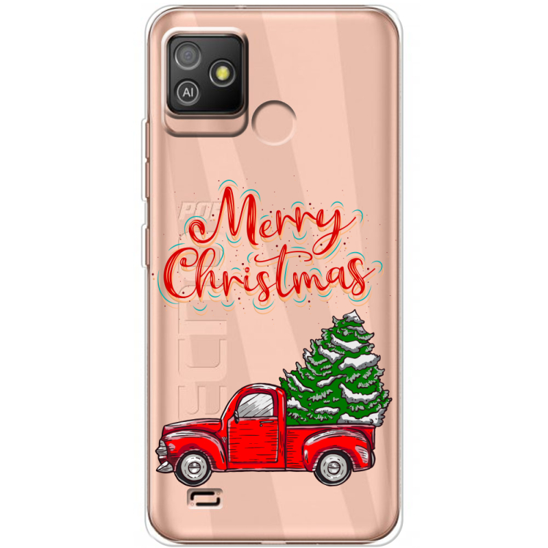 Прозрачный чехол BoxFace Tecno POP 5 GO Holiday Car