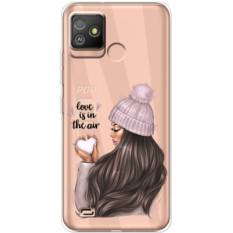 Прозрачный чехол BoxFace Tecno POP 5 GO love is in the air