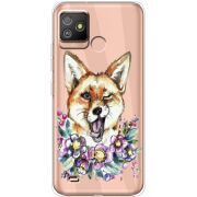 Прозрачный чехол BoxFace Tecno POP 5 GO Winking Fox