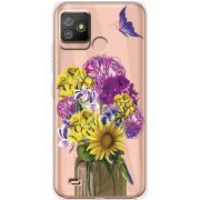 Прозрачный чехол BoxFace Tecno POP 5 GO My Bouquet