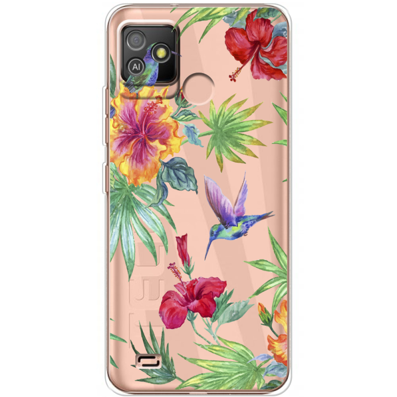 Прозрачный чехол BoxFace Tecno POP 5 GO Tropical