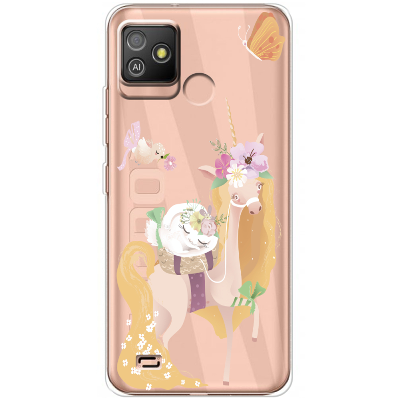 Прозрачный чехол BoxFace Tecno POP 5 GO Uni Blonde