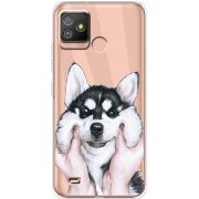 Прозрачный чехол BoxFace Tecno POP 5 GO Husky