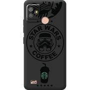 Черный чехол BoxFace Tecno POP 5 GO Dark Coffee