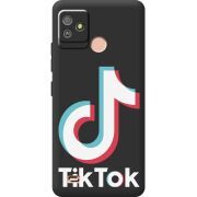 Черный чехол BoxFace Tecno POP 5 GO Tik Tok