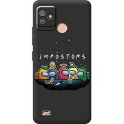 Черный чехол BoxFace Tecno POP 5 GO Among Us Impostors