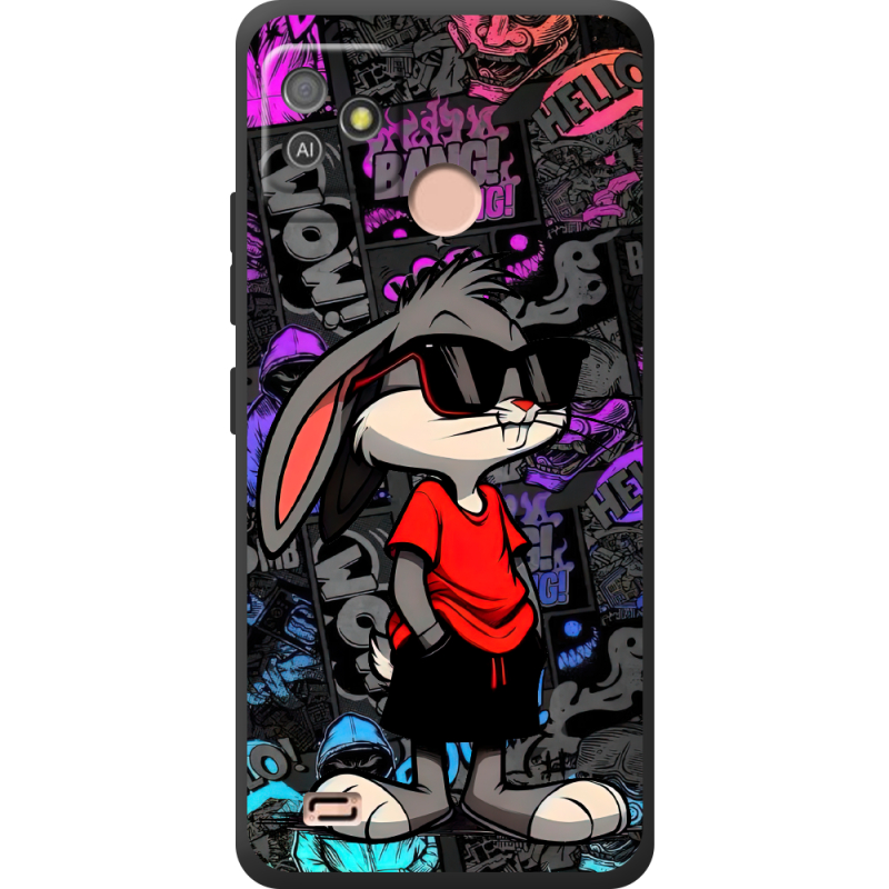 Черный чехол BoxFace Tecno POP 5 GO Малий вухань