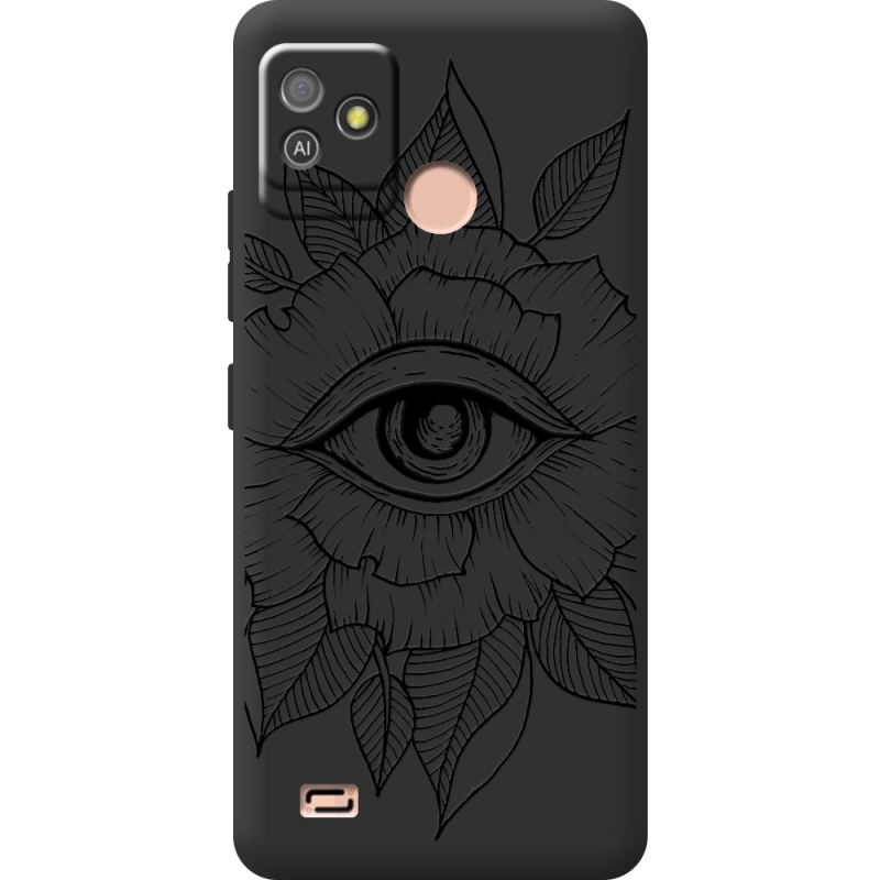 Черный чехол BoxFace Tecno POP 5 GO Eye