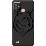 Черный чехол BoxFace Tecno POP 5 GO Wolf