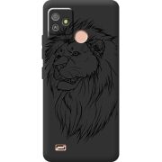 Черный чехол BoxFace Tecno POP 5 GO Lion