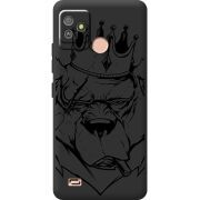 Черный чехол BoxFace Tecno POP 5 GO Bear King