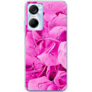 Чехол BoxFace Tecno POP 6 Pro Pink Flowers