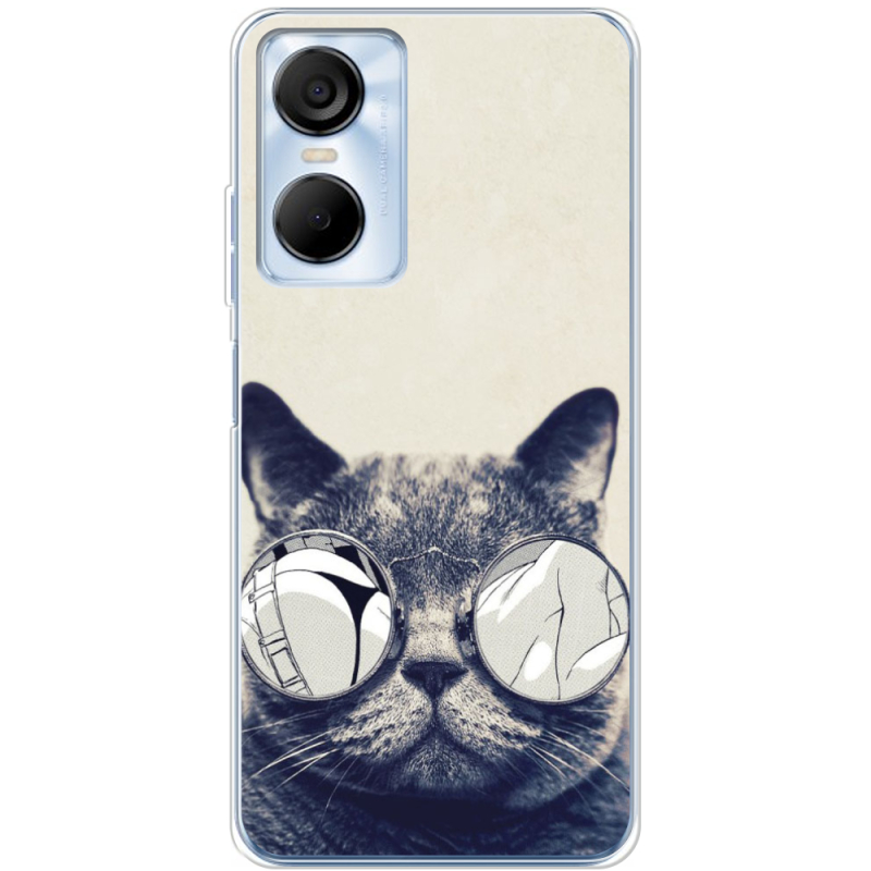 Чехол BoxFace Tecno POP 6 Pro Соглядатай Кот