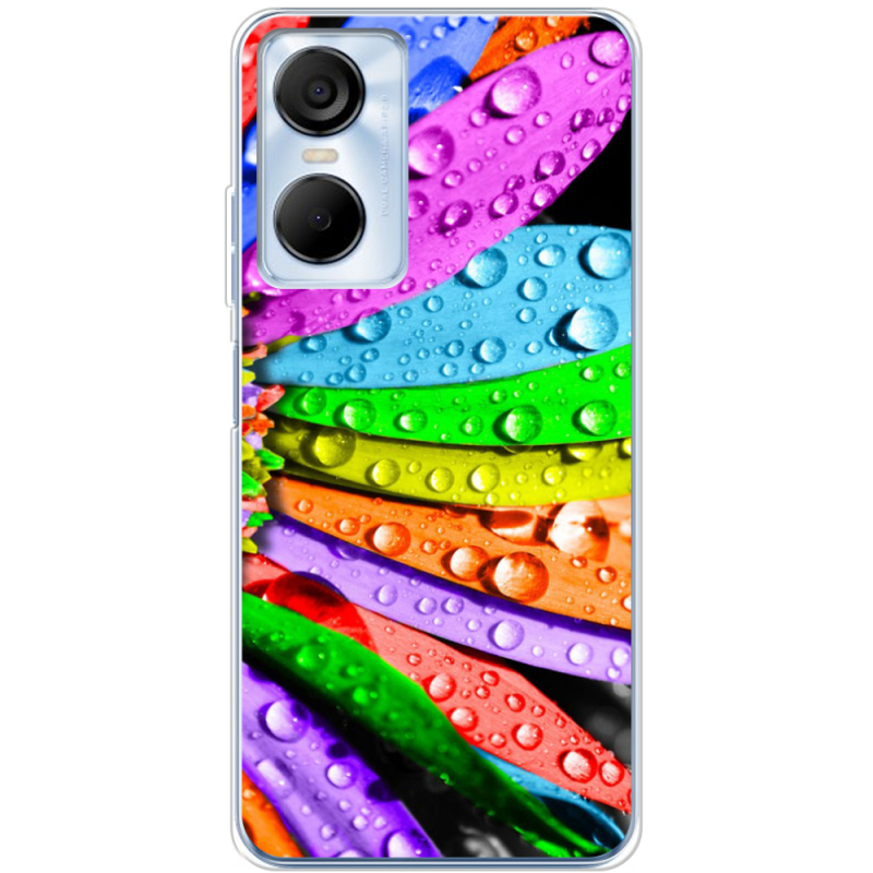 Чехол BoxFace Tecno POP 6 Pro Colored Chamomile