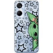 Прозрачный чехол BoxFace Tecno POP 6 Pro Baby Yoda