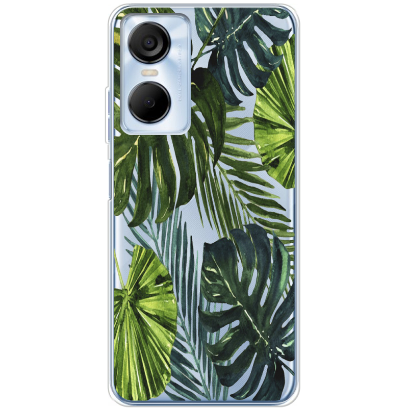 Прозрачный чехол BoxFace Tecno POP 6 Pro Palm Tree