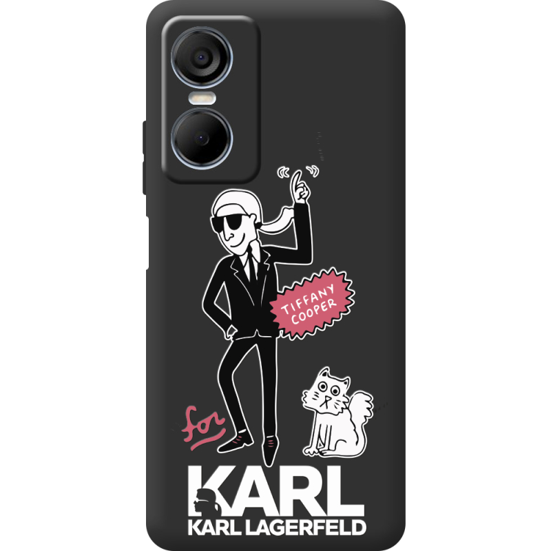 Черный чехол BoxFace Tecno POP 6 Pro For Karl