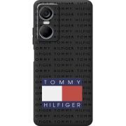 Черный чехол BoxFace Tecno POP 6 Pro Tommy Print