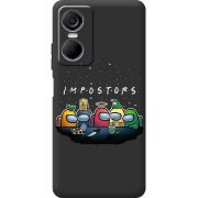 Черный чехол BoxFace Tecno POP 6 Pro Among Us Impostors