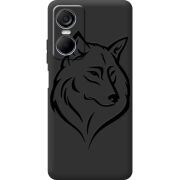 Черный чехол BoxFace Tecno POP 6 Pro Wolf