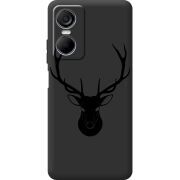 Черный чехол BoxFace Tecno POP 6 Pro Deer