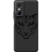 Черный чехол BoxFace Tecno POP 6 Pro Tiger