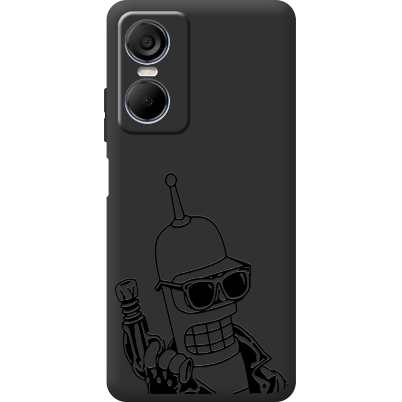 Черный чехол BoxFace Tecno POP 6 Pro 