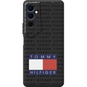 Черный чехол BoxFace Tecno POVA  Neo 2 Tommy Print