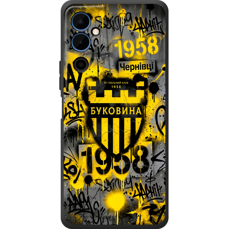 Черный чехол BoxFace Tecno POVA  Neo 2 