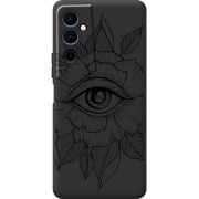 Черный чехол BoxFace Tecno POVA  Neo 2 Eye