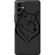 Черный чехол BoxFace Tecno POVA  Neo 2 Wolf